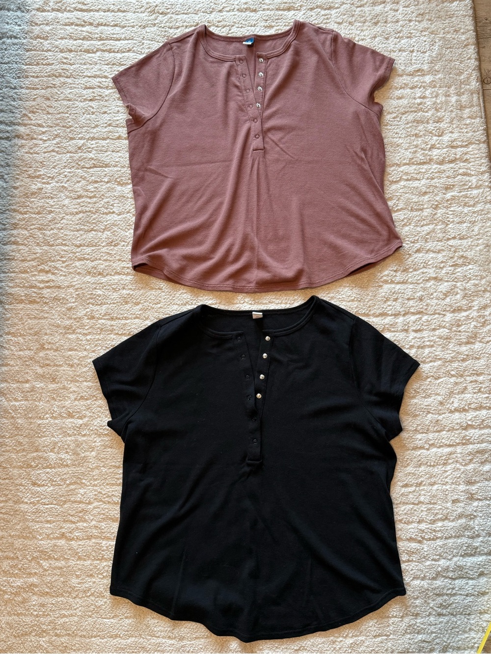 Old Navy short sleeve shirts (two)